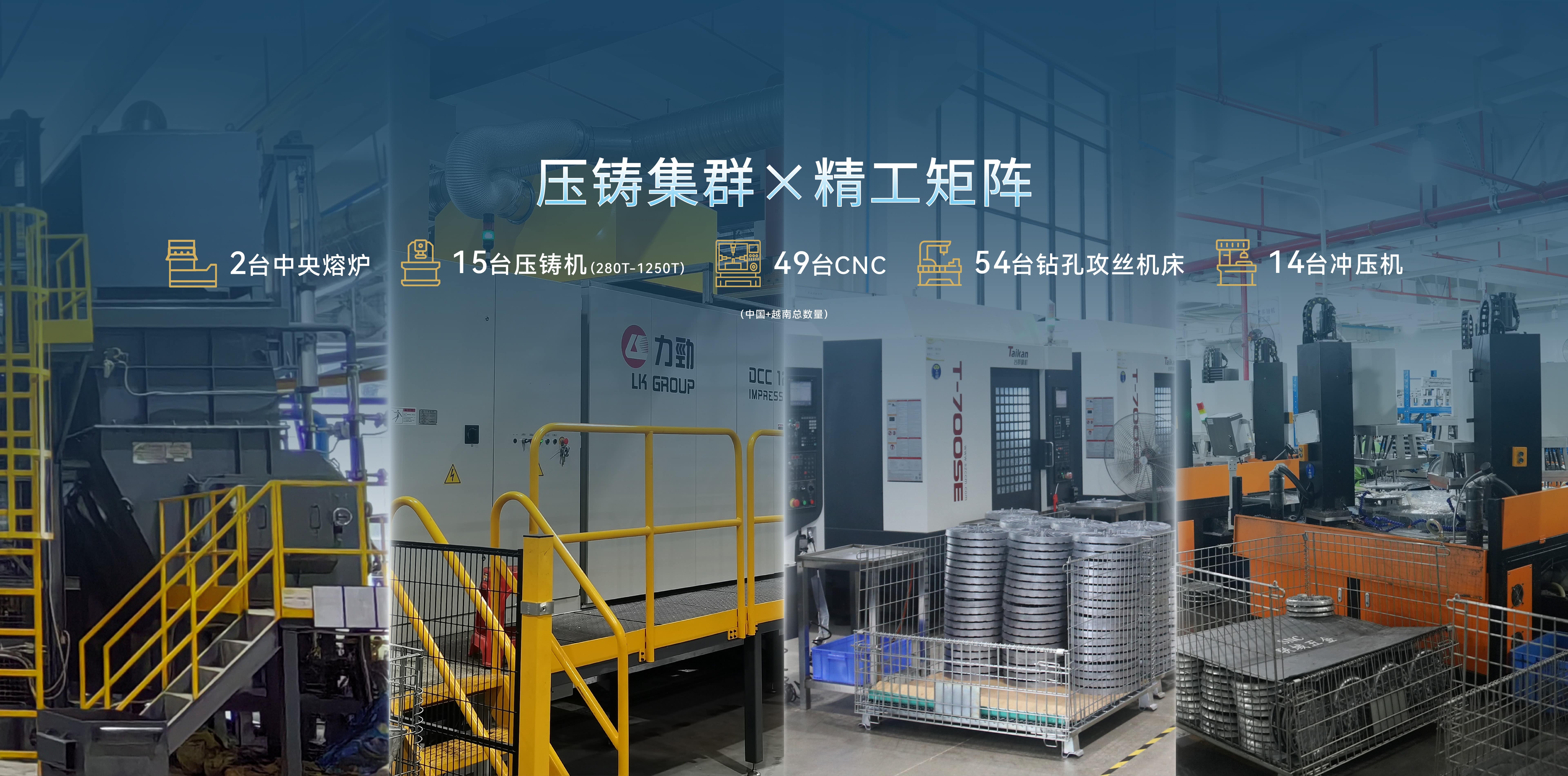 压铸集群x精工矩阵
